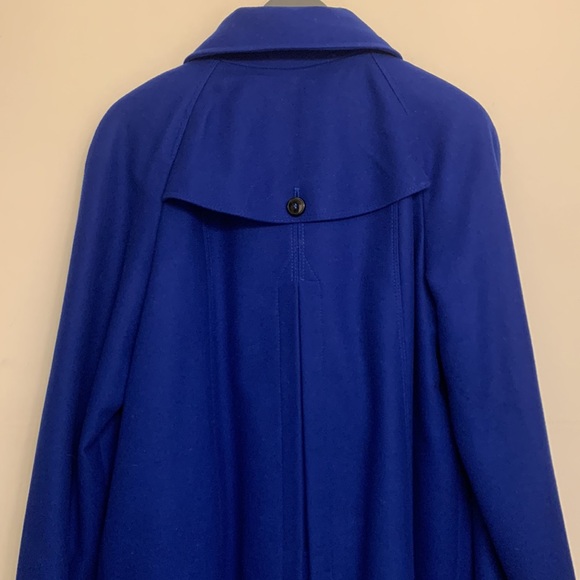 NWOT Wool Coat Royal Blue Preston and York XL - Picture 3 of 15